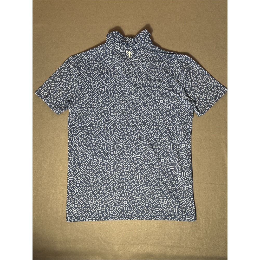 Anderson Ord Men's Golf Shirt Medium Preppy Casual Hawaiian Floral Short Sleeve - Picture 6 of 6
